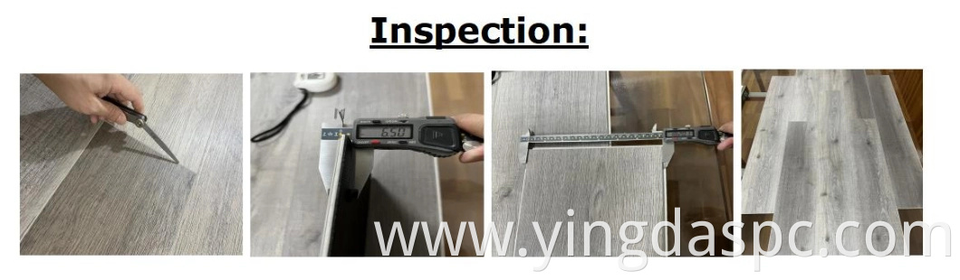 5mm Thickness 20 Mil Unilin Click Lock Spc Vinyl Plank Waterproof Floor
